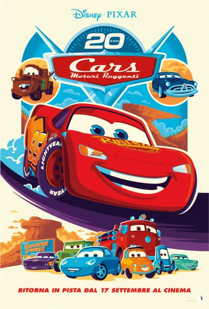 Locandina di Cars - Motori ruggenti
