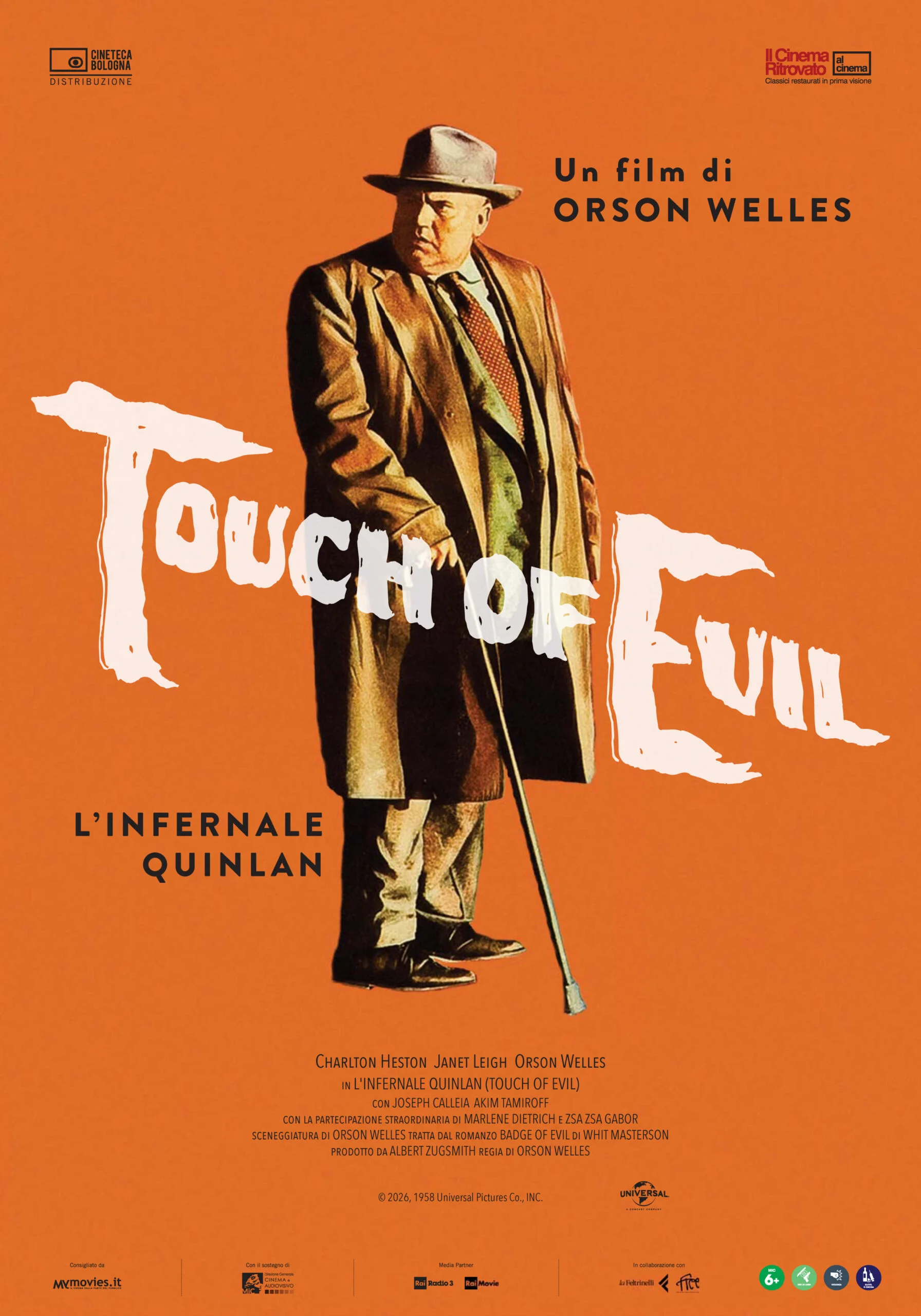 Locandina di L'infernale Quinlan - Touch of Evil