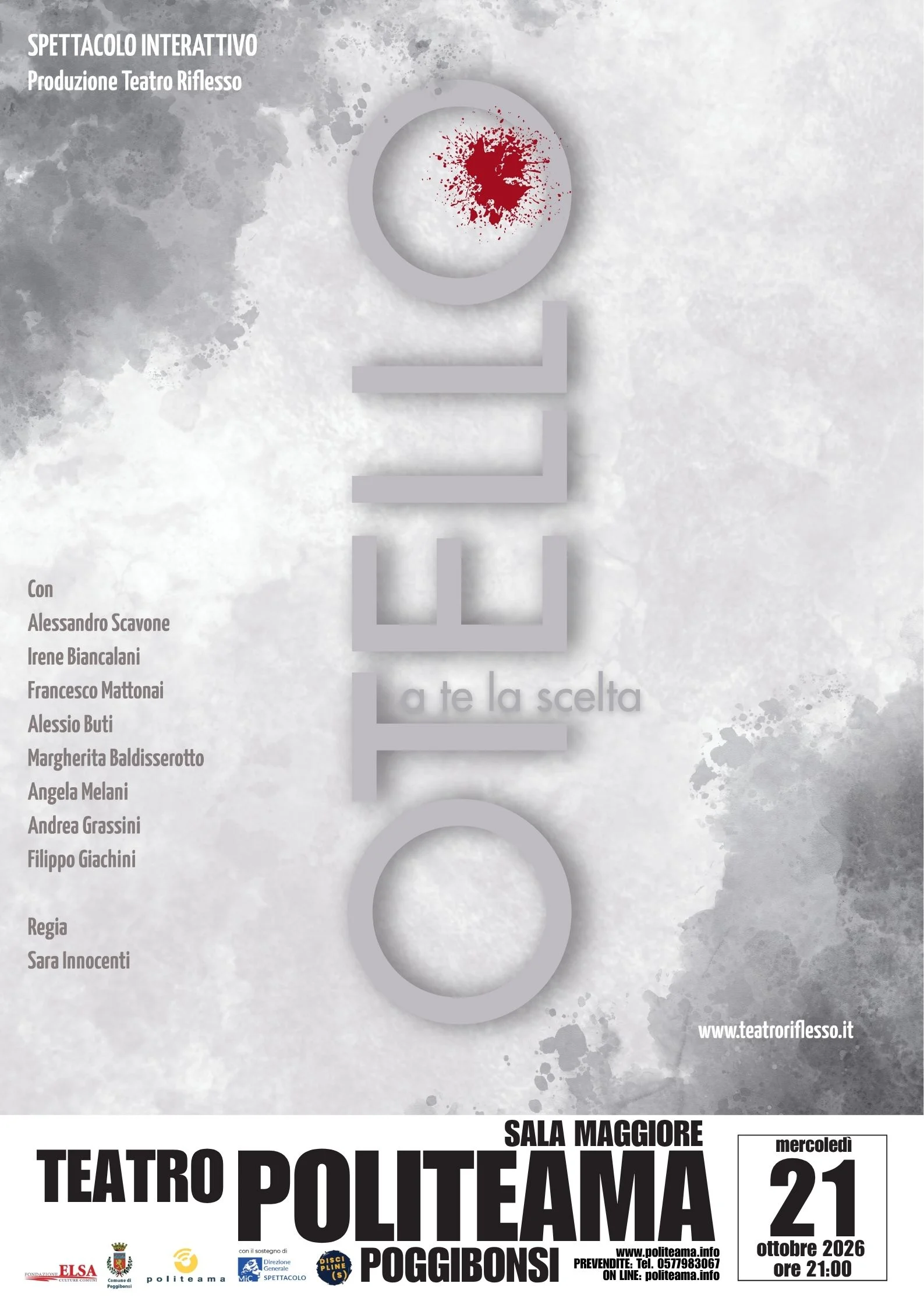 Locandina di Otello - A te la scelta