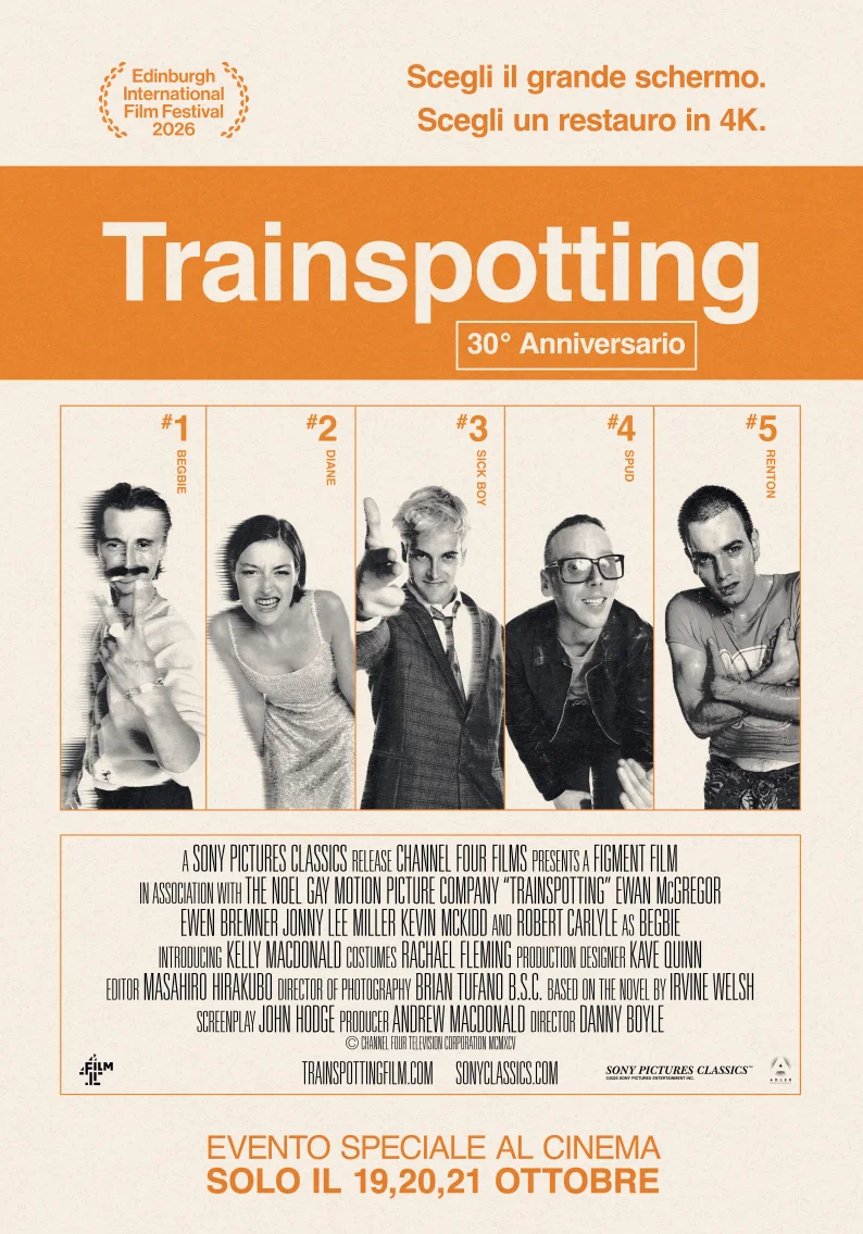 Locandina di Trainspotting - Riedizione 4K
